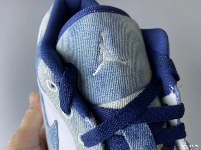 Denim Jordan 1 Air Low Washed CZ8455-100 0607